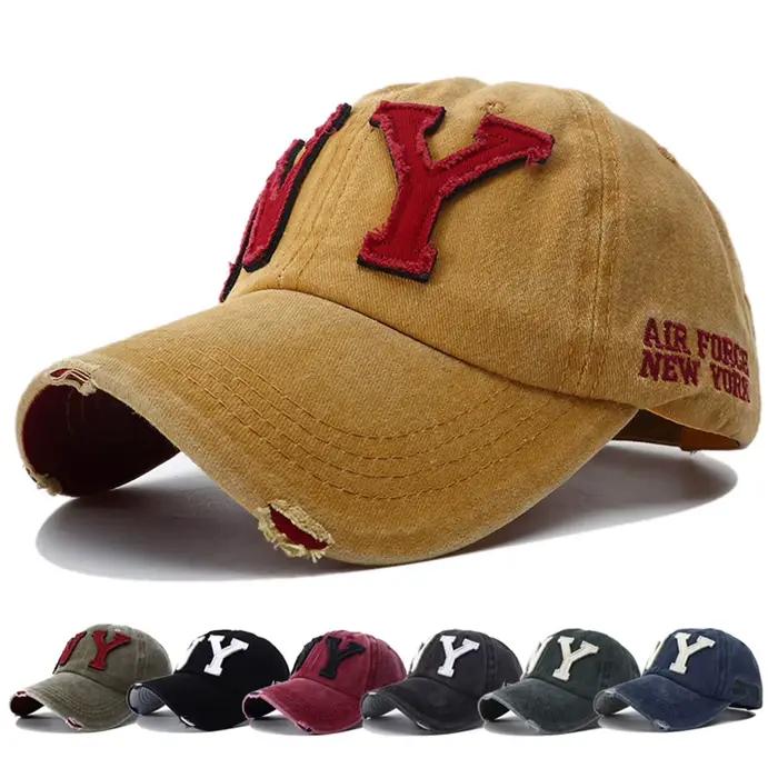 2025 nouveau concepteur lettre broderie Baseball chapeau mâle femme Hip Hop unisexe Vintage casquettes de relance pour hommes femmes Gorras Hombre