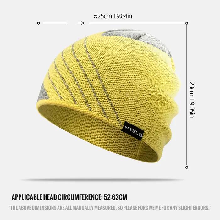 WRELS Chapeau de sport d'hiver pour homme