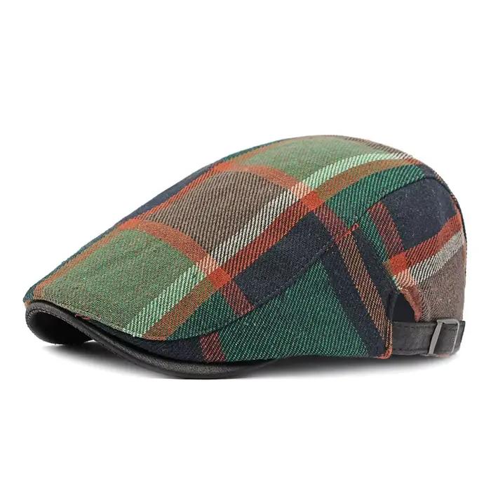 Casquette plate à visière pour femme
