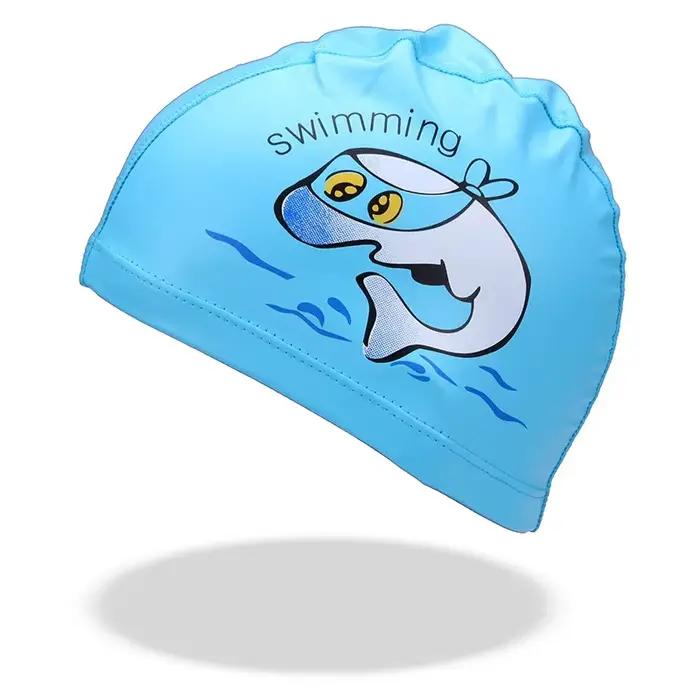 Bonnet de bain dessin animé pour enfants