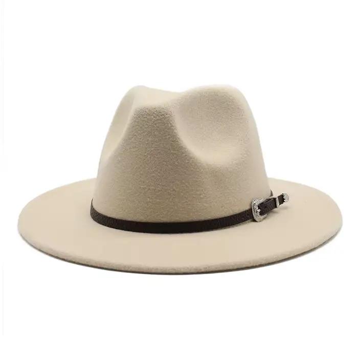 Chapeau Fedora Jazz en feutre de style britannique