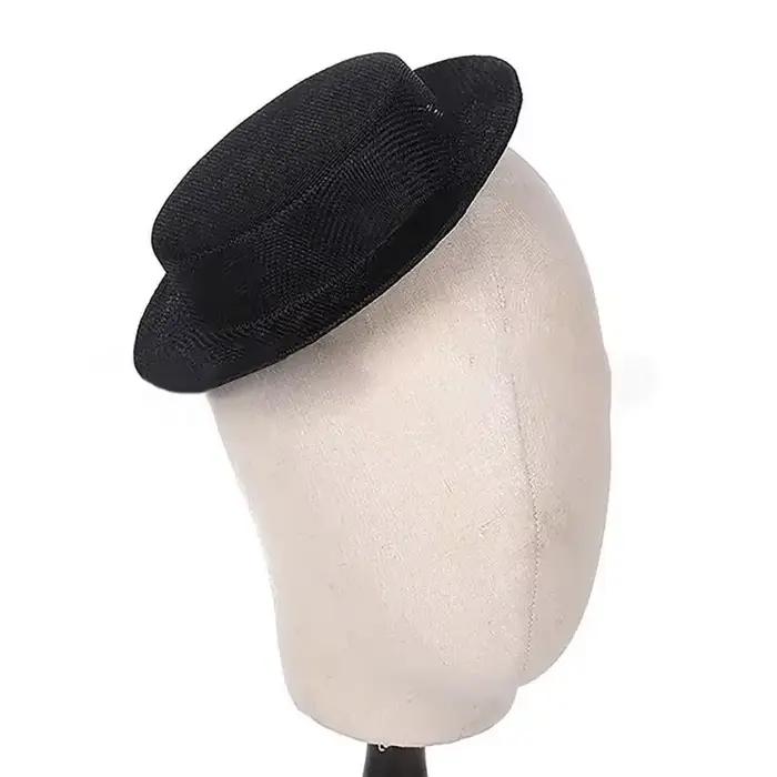 Base de chapeau Pillbox 652F avec joint d'étanchéité pour fascinator de mariage ou de fête