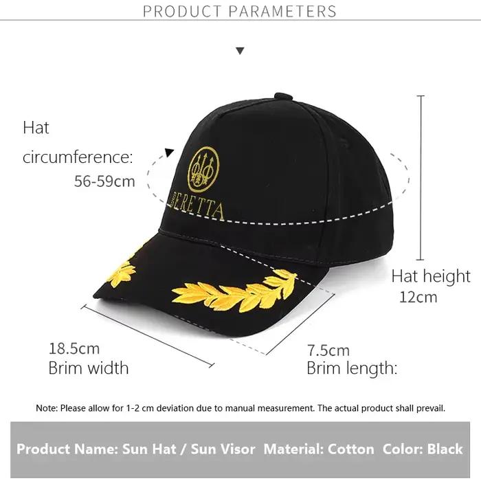 Casquette de baseball brodée avec logo BERETTA