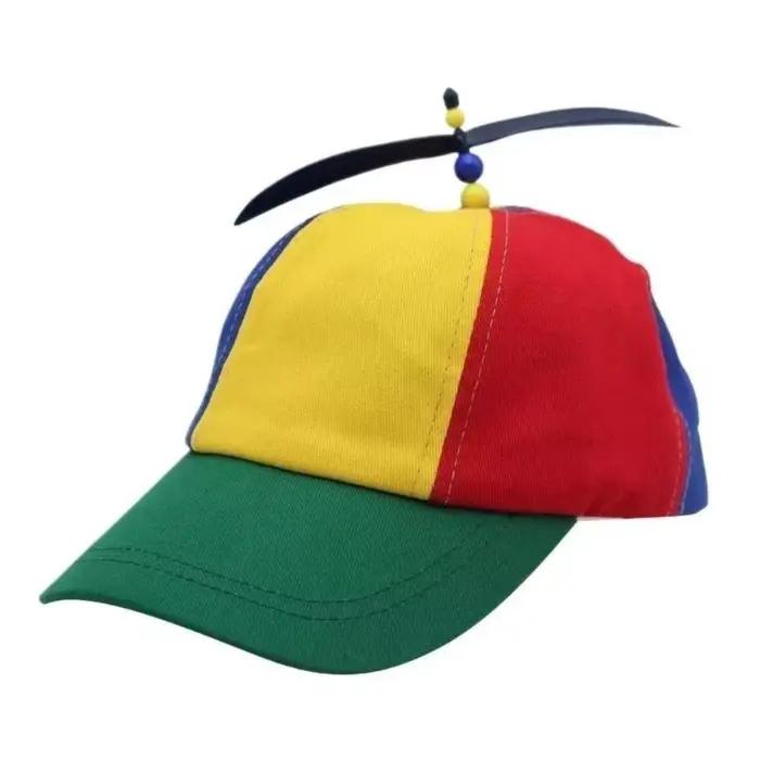 Casquette de baseball à hélice détachable en coton