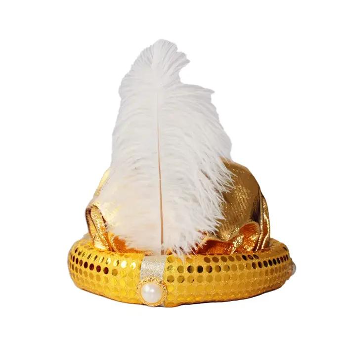 Aladdin chapeau Halloween mascarade enfants fête mythe arabe chapeaux spectacle sur scène Cosplay accessoires de déguisement