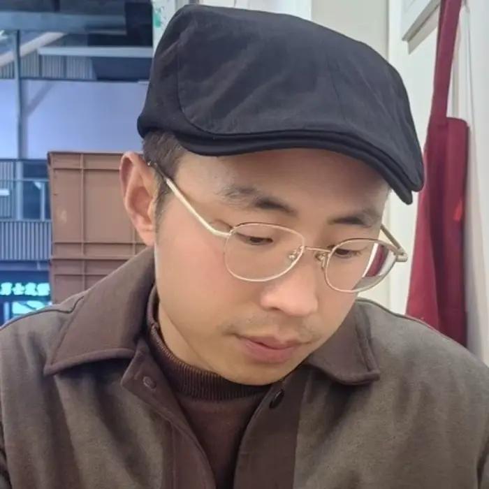 Béret en coton et lin pour homme