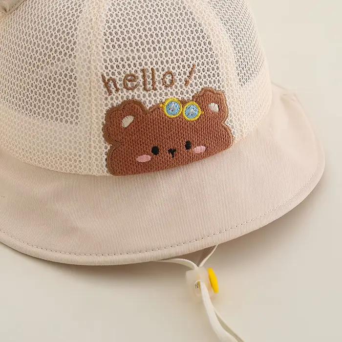 Chapeau Bob Bébé Ours Dessin Animé Mignon
