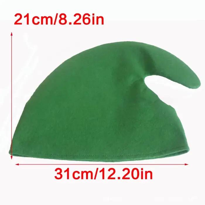 Chapeaux d'elfe colorés pour Noël, accessoire festif pour enfants et adultes, occase de jeu de rôle et défilés de Noël
