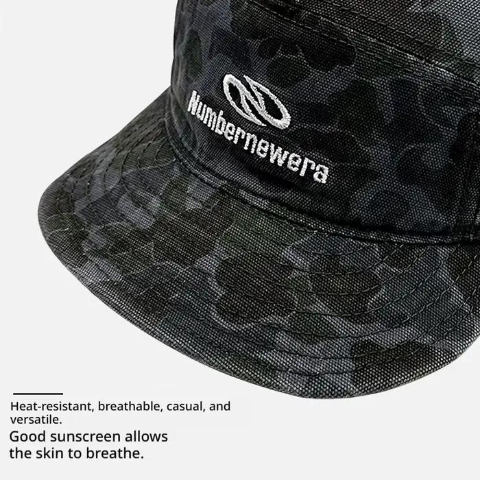 Casquette 5 panneaux camouflage à visière courte
