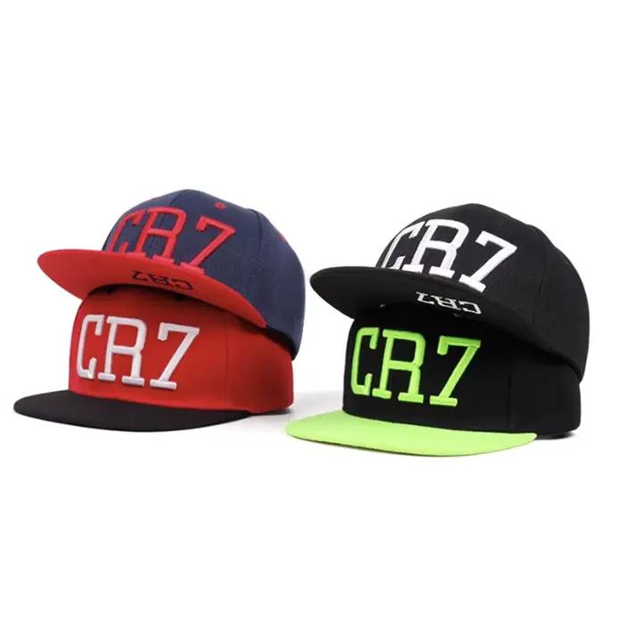 Enfants sport broderie Cristiano Ronaldo CR7 casquette de Baseball réglable Cr7 Snapback chapeau adulte chapeaux décontractés fête en plein air
