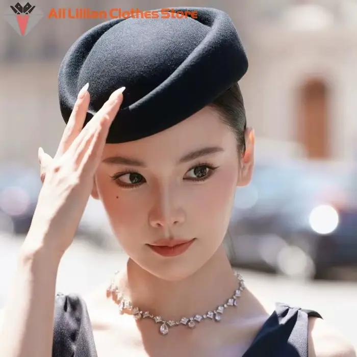 Béret chapeau casquettes hôtesse de l'air agent de bord Vintage