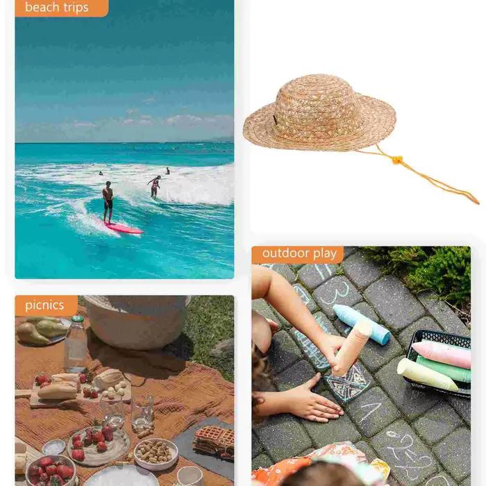 Chapeau de paille pour enfants