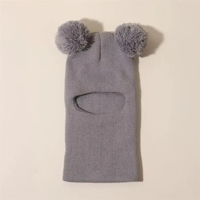 Bonnet une pièce à capuche pour enfants d'hiver