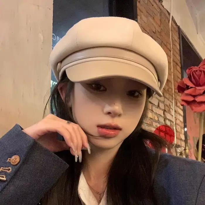 Béret de Style britannique rétro pour femmes