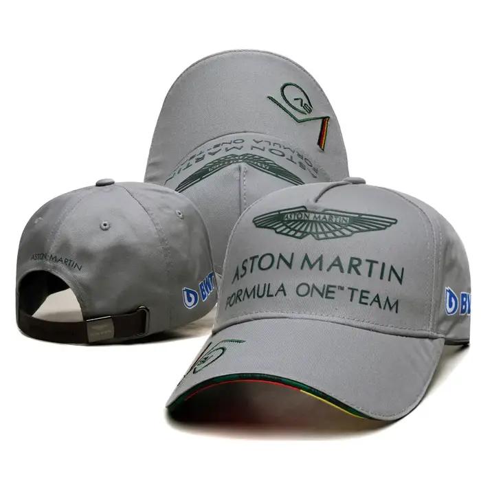 Casquette de baseball d'entraînement quotidien de l'équipe de course F1 Aston Martin