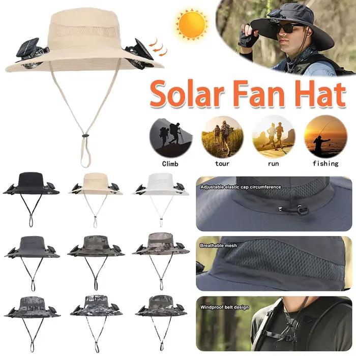 Chapeau de ventilateur solaire