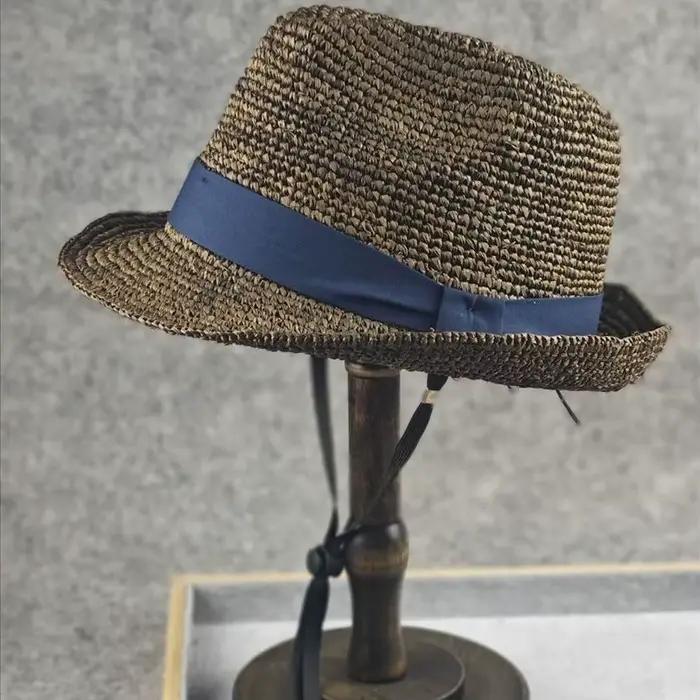 Chapeau de paille d'été pour hommes