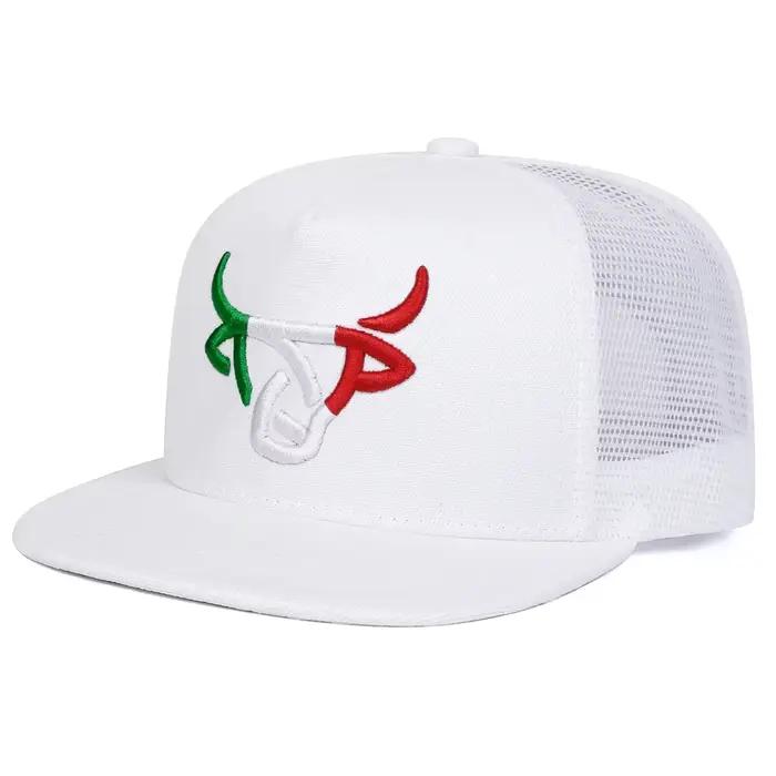 Casquettes de baseball décontractées unisexes avec broderie tête de bœuf