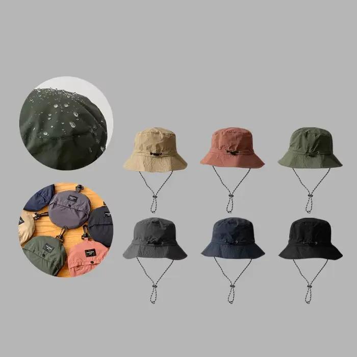 Chapeau seau de Protection solaire Anti-UV pour femmes et hommes