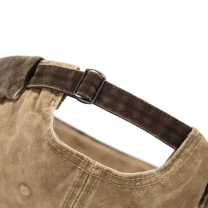 Bocca – casquette Docker rétro délavée de couleur