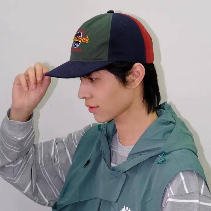 Chapeau de baseball brodé de lettres colorées rétro unisexe mode hip hop pour homme occasions décontractées toutes saisons