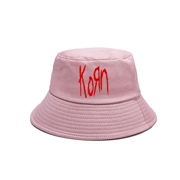 Korn Metal Rock band E27 Chapeaux Nouveau En Plein Air Coton anderChapeau D'été Cool Sun Caps Bob Chapeau MZ-288