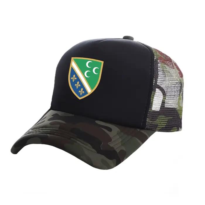 Casquette de camionneur Bosniak National Feel in Sandzak pour hommes