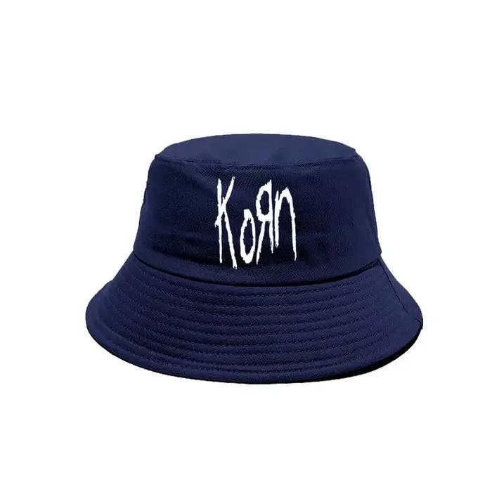Korn Metal Rock band E27 Chapeaux Nouveau En Plein Air Coton anderChapeau D'été Cool Sun Caps Bob Chapeau MZ-288