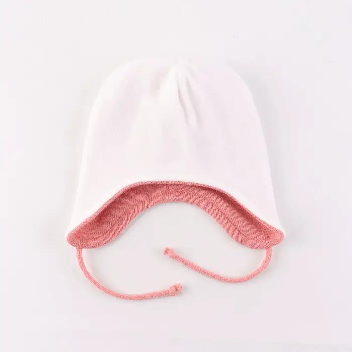 Chapeau d'hiver pour bébé avec cuir d'oreille