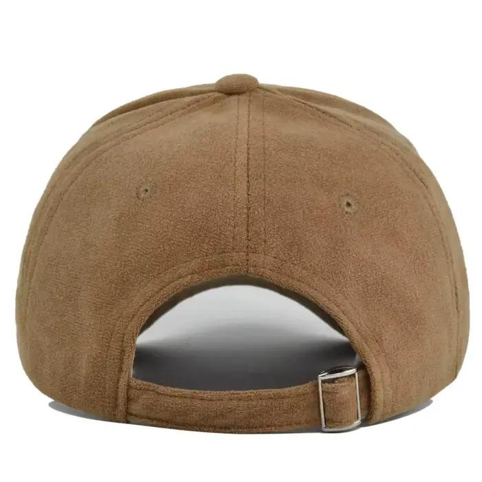 Casquette de baseball en velours coréen unisexe