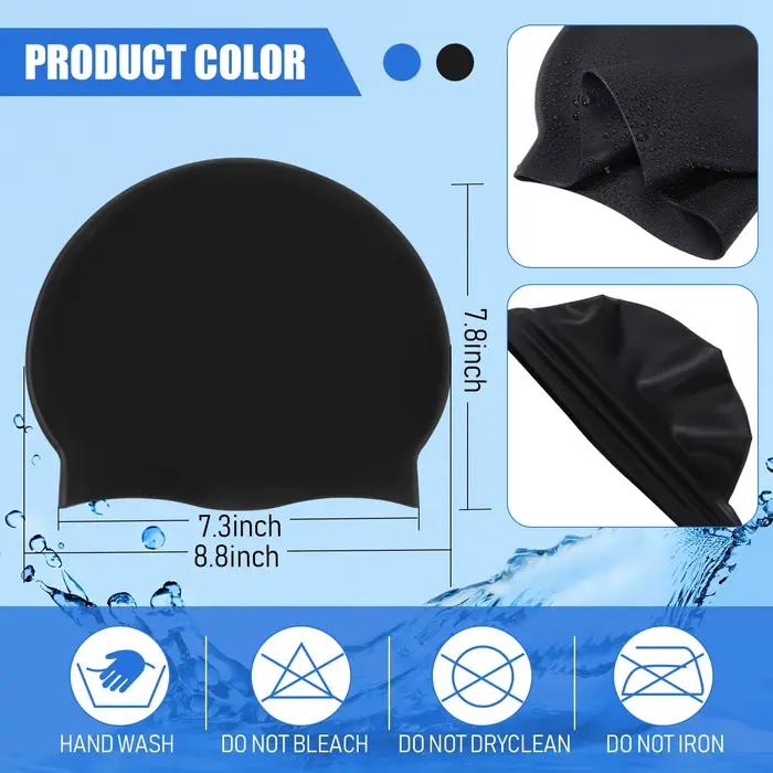 Bonnet de bain en Silicone imperméable pour hommes