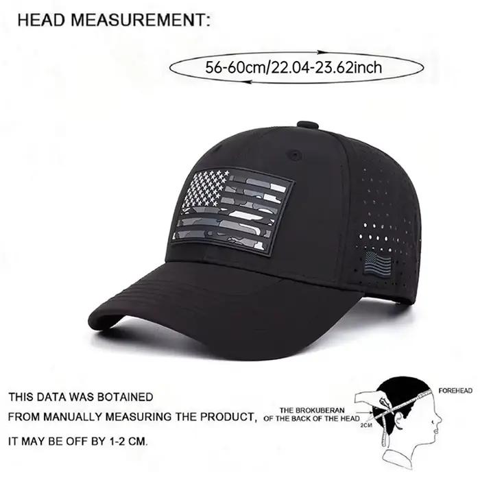 2025 Créatif Nouveau Baseball Chapeau Drapeau Américain Rue Mode HipHop