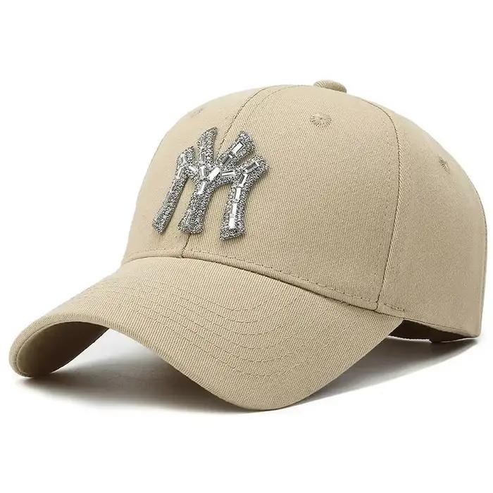 MY Rhinestone chapeau femme printemps et automne rue décontracté en plein air canard langue casquette mode polyvalent
