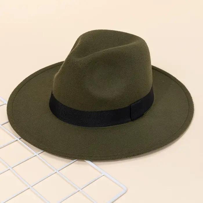 Nouveaux chapeaux à grands bords pour hommes et femmes