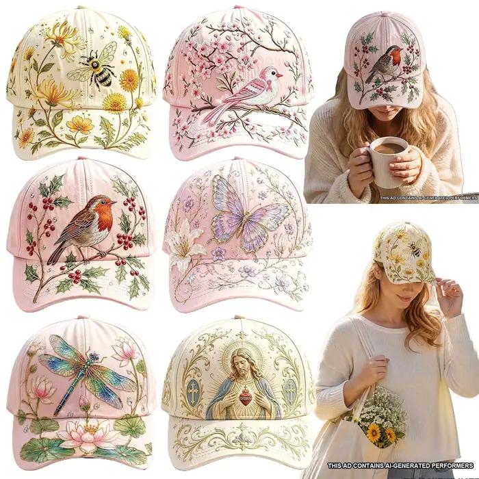 Casquette de baseball élégante et raffinée pour femme