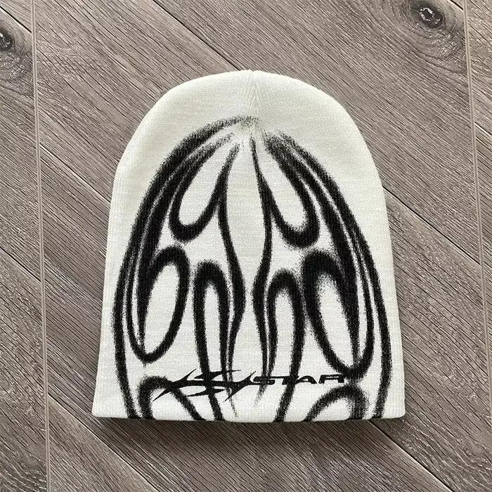HS échantillon bonnet chapeau tricot décontracté haute rue laine chapeau froid