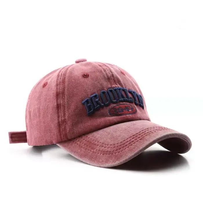 Casquette homme et femme multifonctionnelle en coton pour les quatre saisons activités en plein air et style décontracté