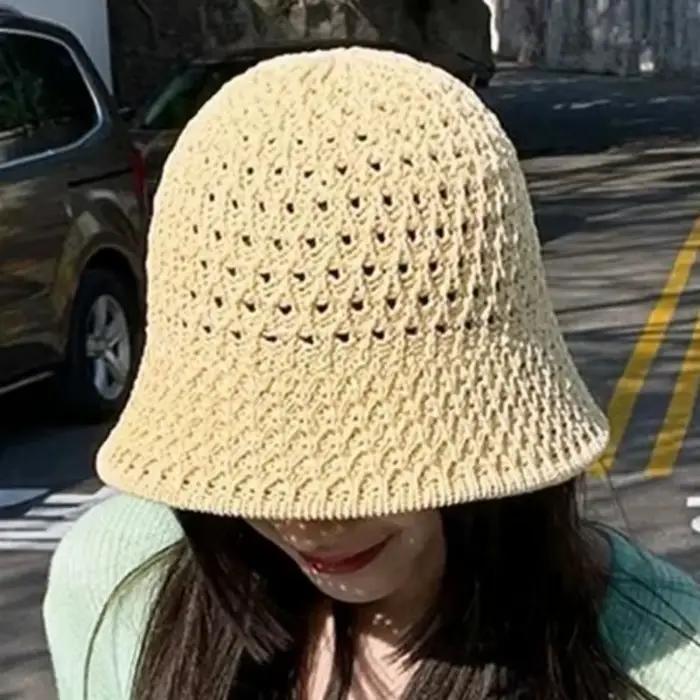 Chapeau de paille de plage pour femme