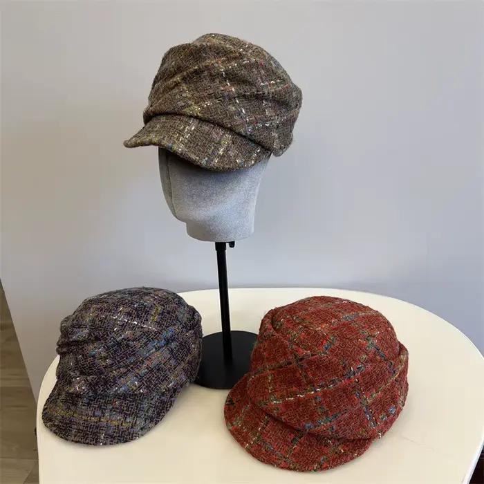 Chapeau équestre en Tweed français pour femmes