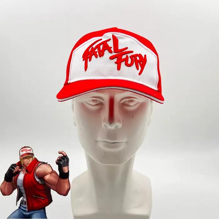 King of Fighters Fatal Fury Terry Bogard Cosplay casquettes de Baseball