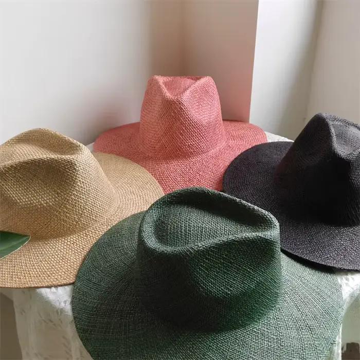 Chapeau de paille Nature française pour femmes