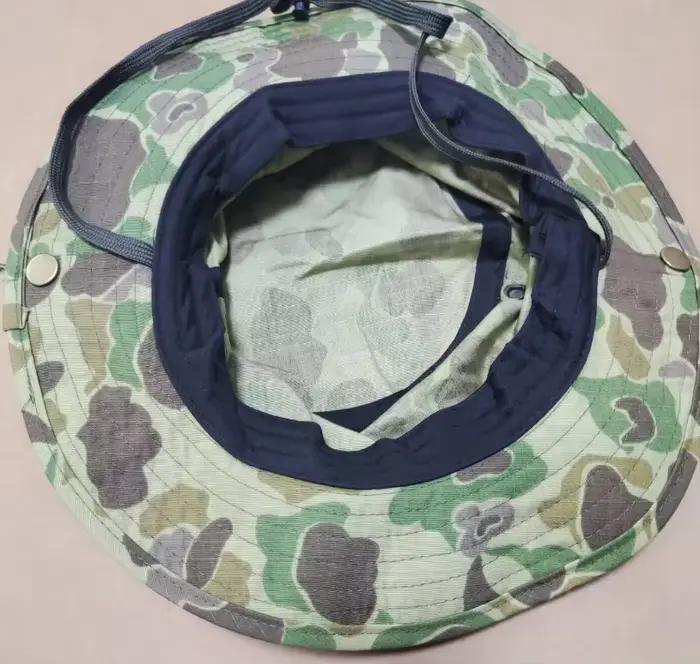 Chapeau de camouflage USMC Duck pour homme, vert, style jungle
