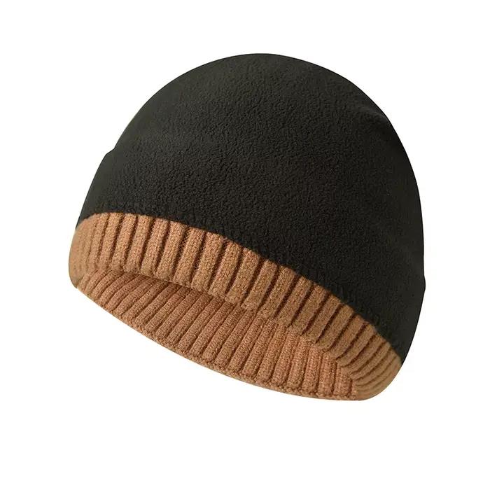 Chapeaux tricotés en polaire pour hommes et femmes