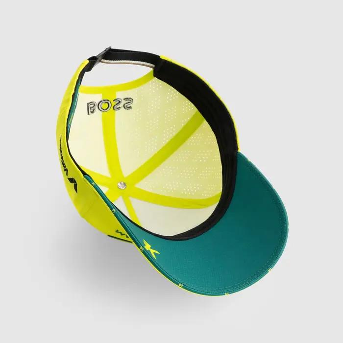 Casquette de baseball d'entraînement quotidien de l'équipe de course F1 Aston Martin