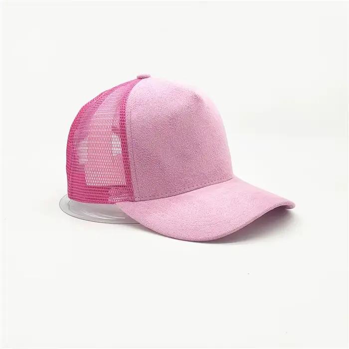 Casquettes de camionneur en cuir suédé pour hommes et femmes