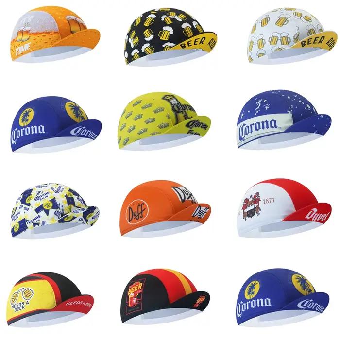 Casquette de cyclisme respirante unisexe