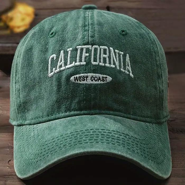 Casquette de baseball brodée "California West Coast"