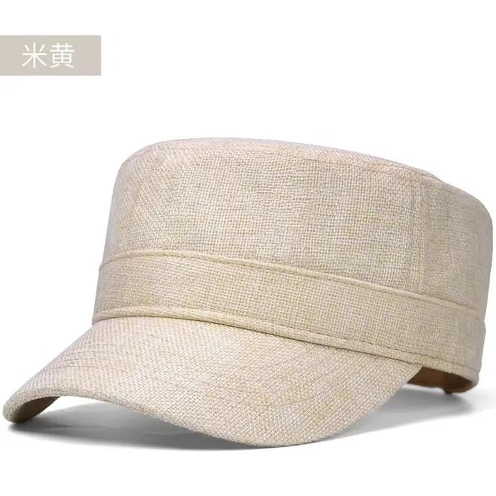 Casquette plate de l'armée pour hommes