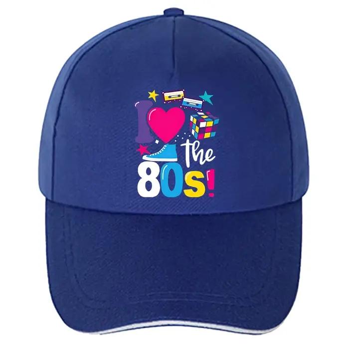 Casquette de Baseball rétro 80 Cartoon S pour femmes