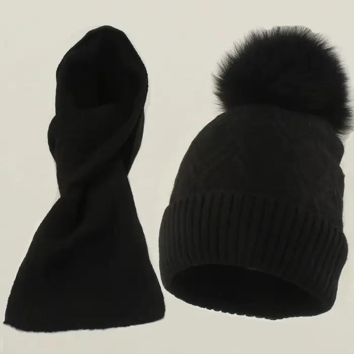 Ensemble chapeau et écharpe pour femmes
